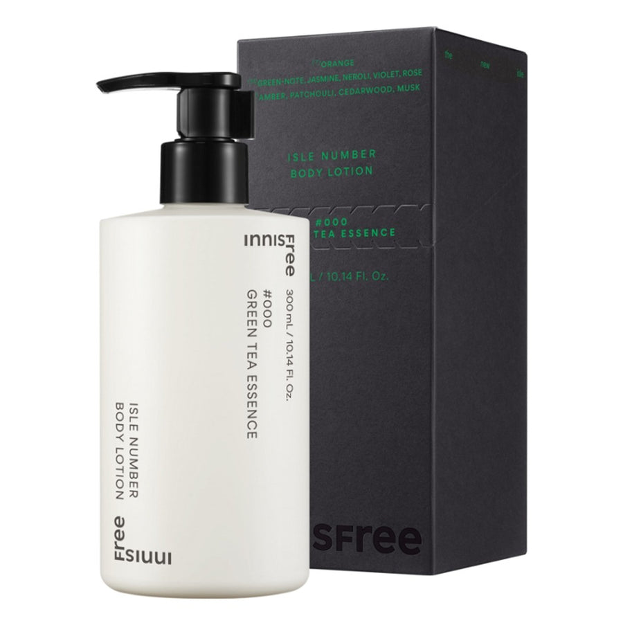 Dưỡng Thể Innisfree Isle Number Body Lotion #000 Green Tea Essence-Kallos