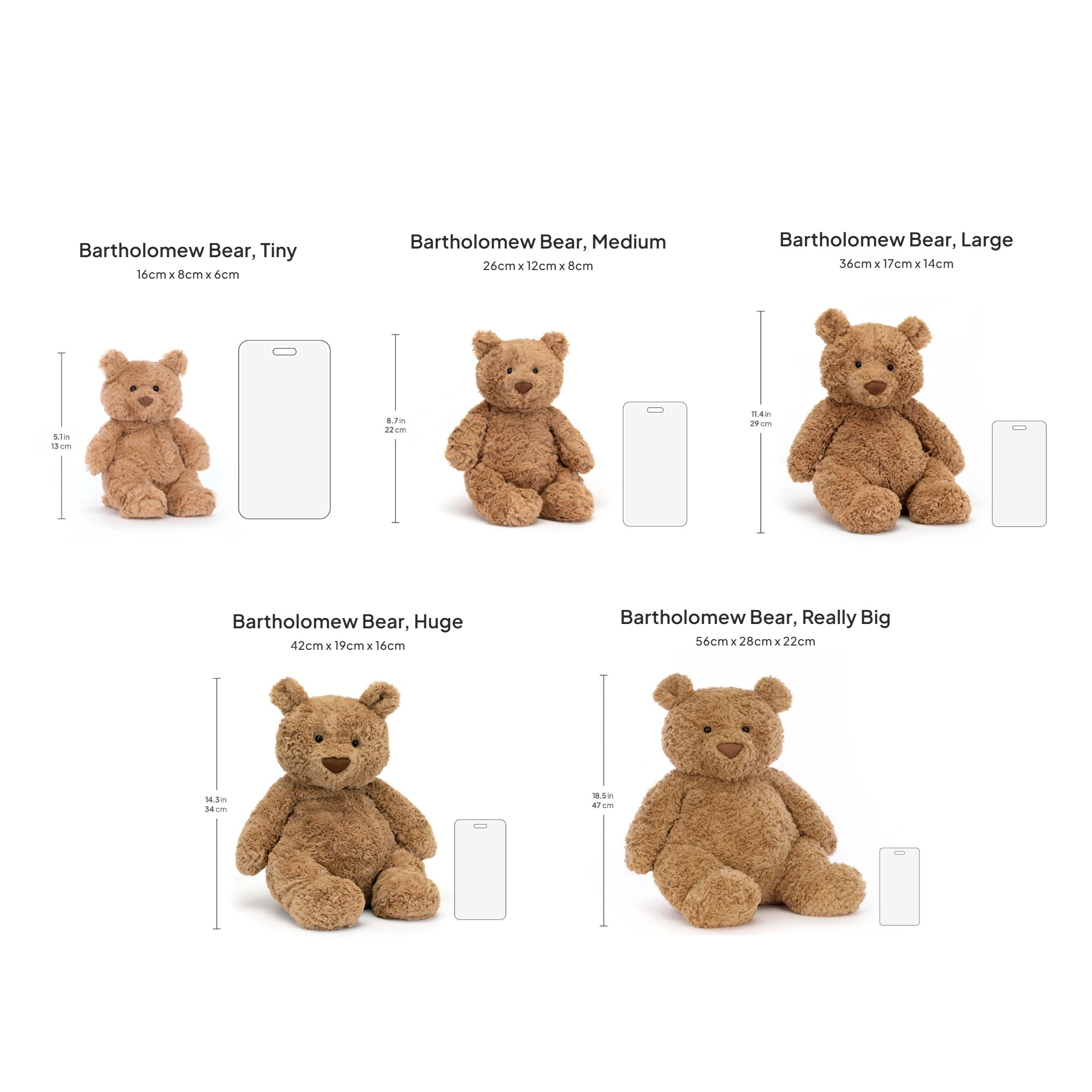 Gấu Bông JELLYCAT Bartholomew Bear-Kallos