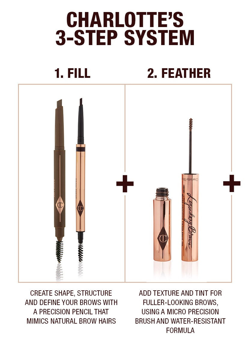 Gel Cố Định Chân Mày Charlotte Tilbury Brow Fix Sculpting Gel