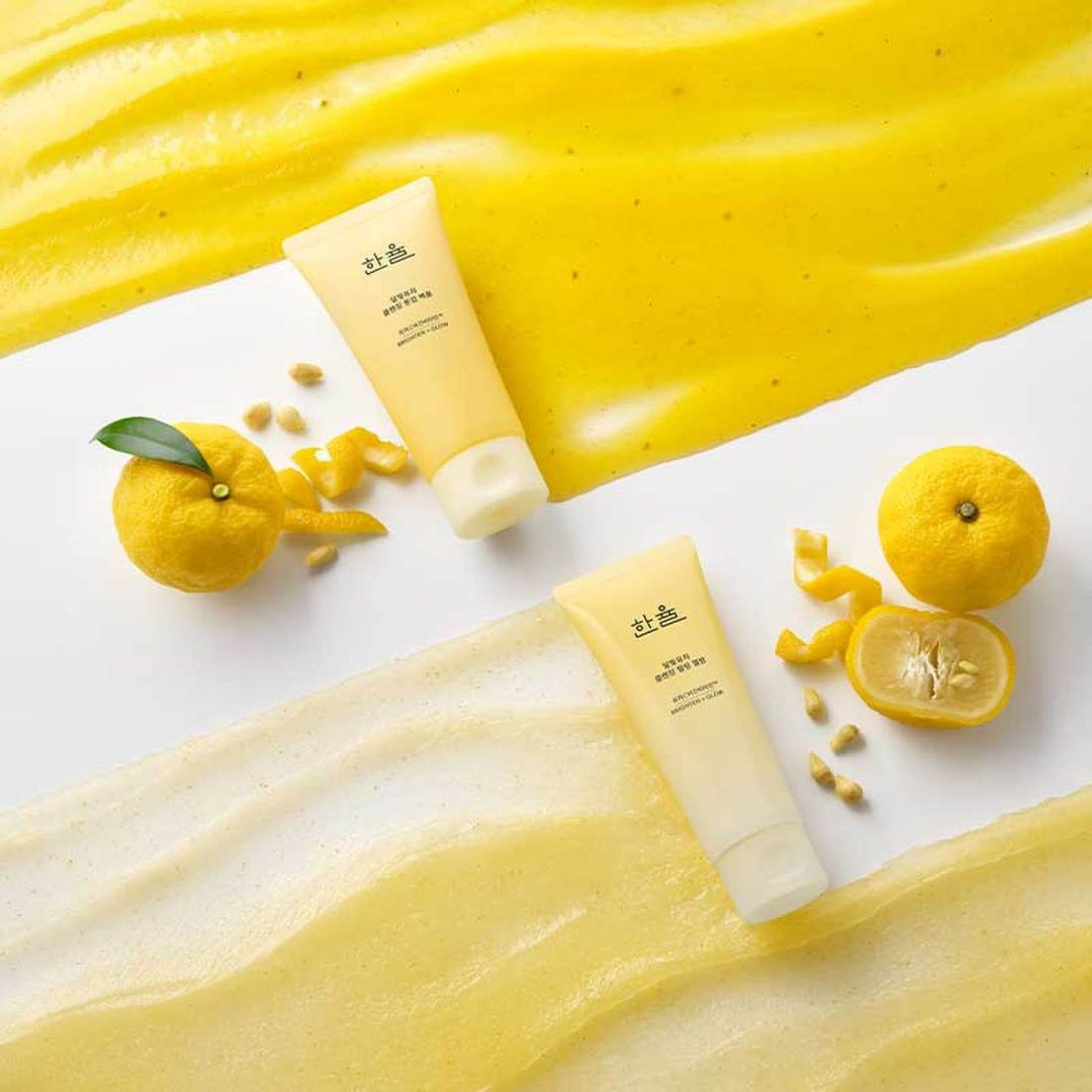 Gel Tẩy Trang HANYUL Yuja Brightening Peeling Gel Balm Cleanser