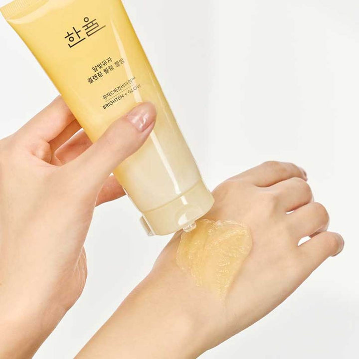 Gel Tẩy Trang HANYUL Yuja Brightening Peeling Gel Balm Cleanser-Kallos