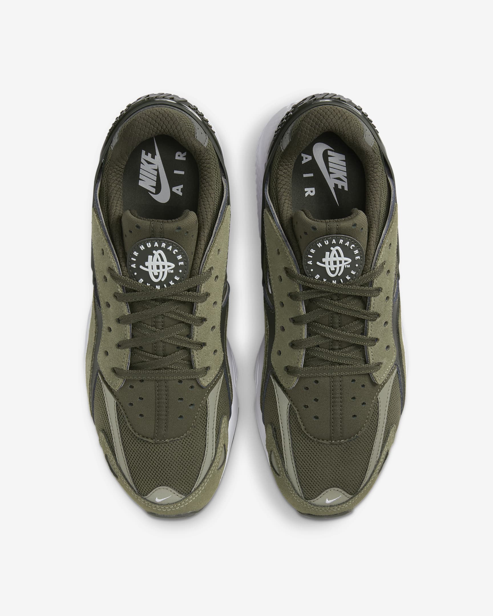 Giày Nike Air Huarache Runner Men Shoes #Cargo Khaki - Kallos Vietnam