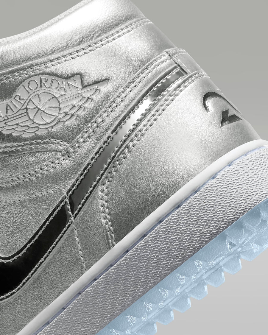 Giày Nike Air Jordan 1 High G NRG Men Golf Shoes #Metallic Silver - Kallos Vietnam