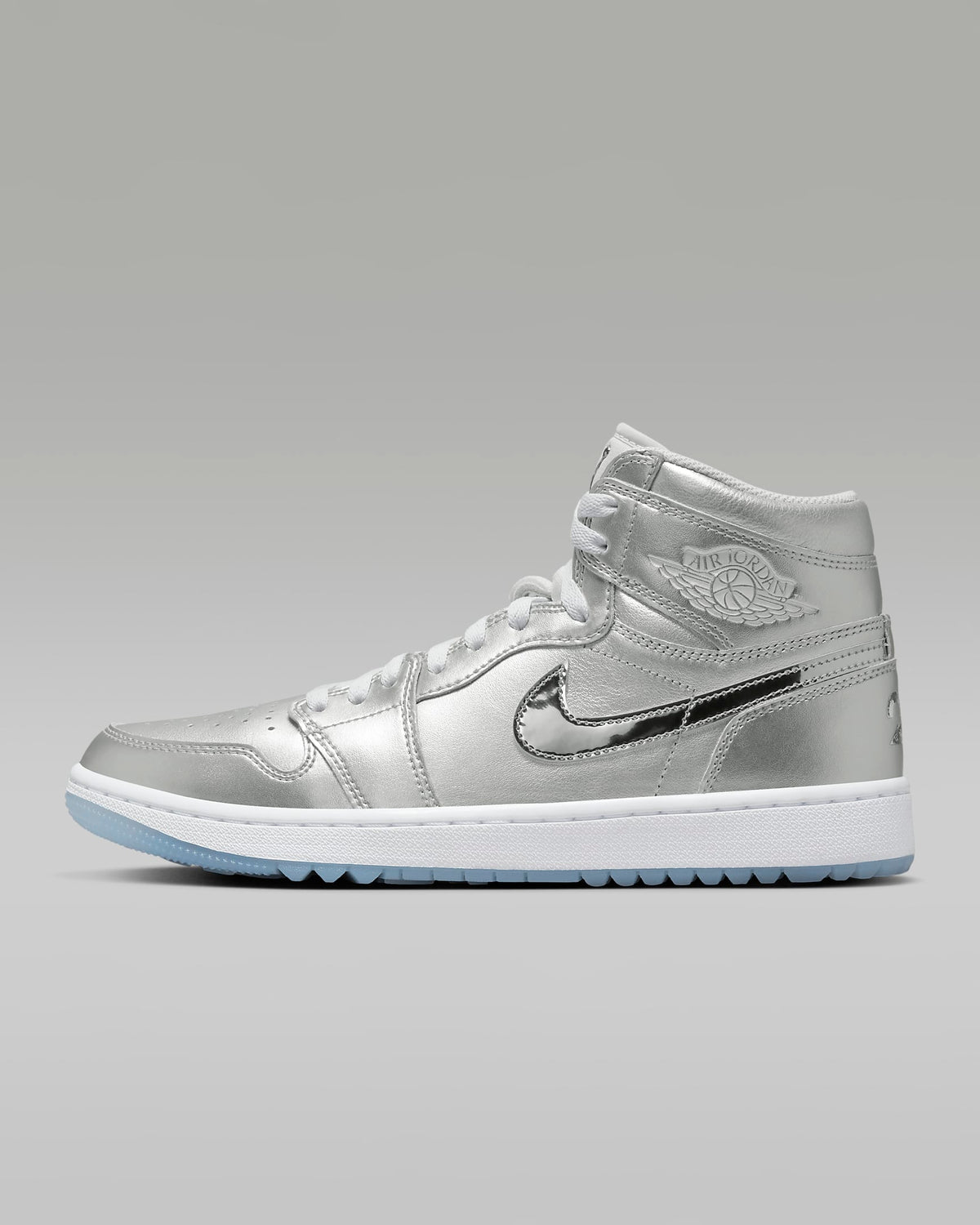 Giày Nike Air Jordan 1 High G NRG Men Golf Shoes #Metallic Silver - Kallos Vietnam