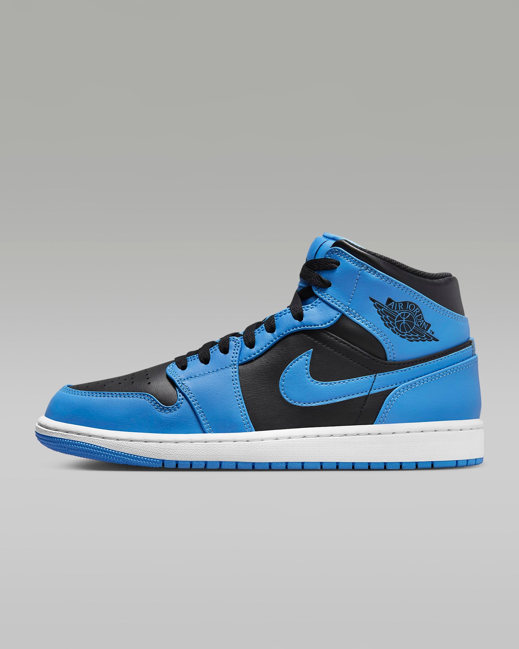 Giay Nike Air Jordan 1 Mid Men Shoes University Blue Kallos Vietnam