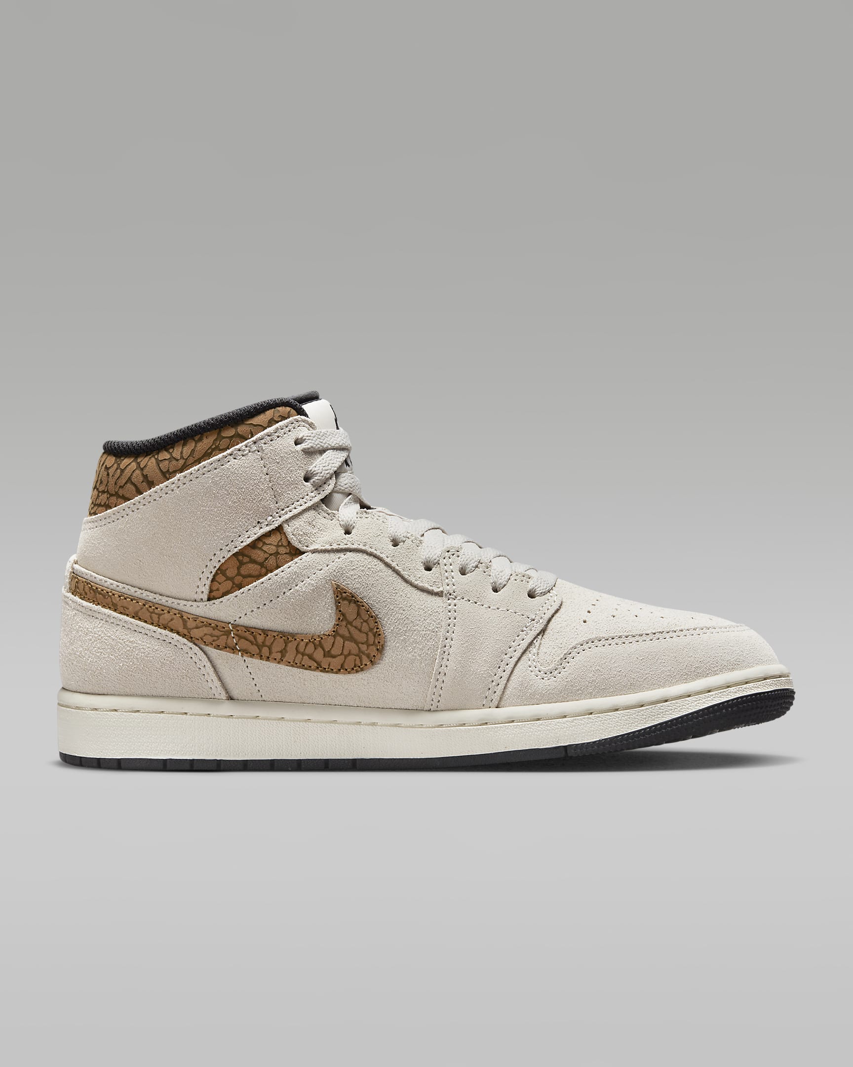 Giày Nike Air Jordan 1 Mid SE Men Shoes #Light Orewood Brown - Kallos Vietnam