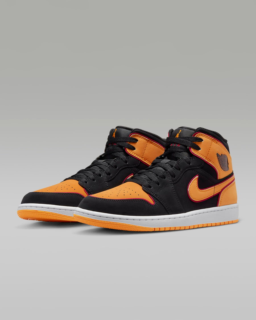 Giày Nike Air Jordan 1 Mid SE Men Shoes #Vivid Orange - Kallos Vietnam