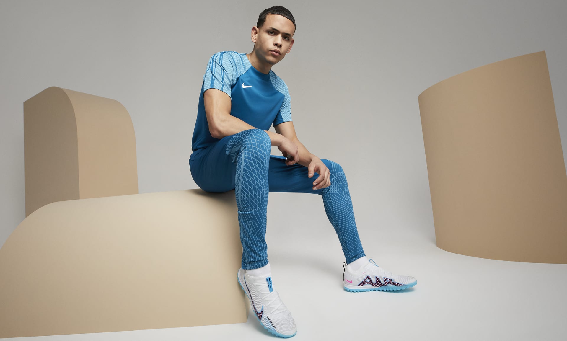 Giày Nike Mercurial Vapor 15 Pro Turf Soccer Shoes #Hyper Turquoise - Kallos Vietnam