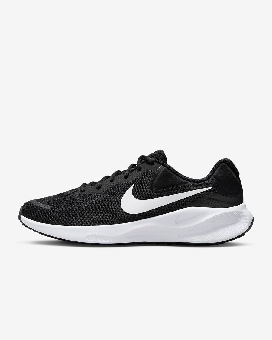 Giày Nike Revolution 7 Men Road Running Shoes #Black White - Kallos Vietnam
