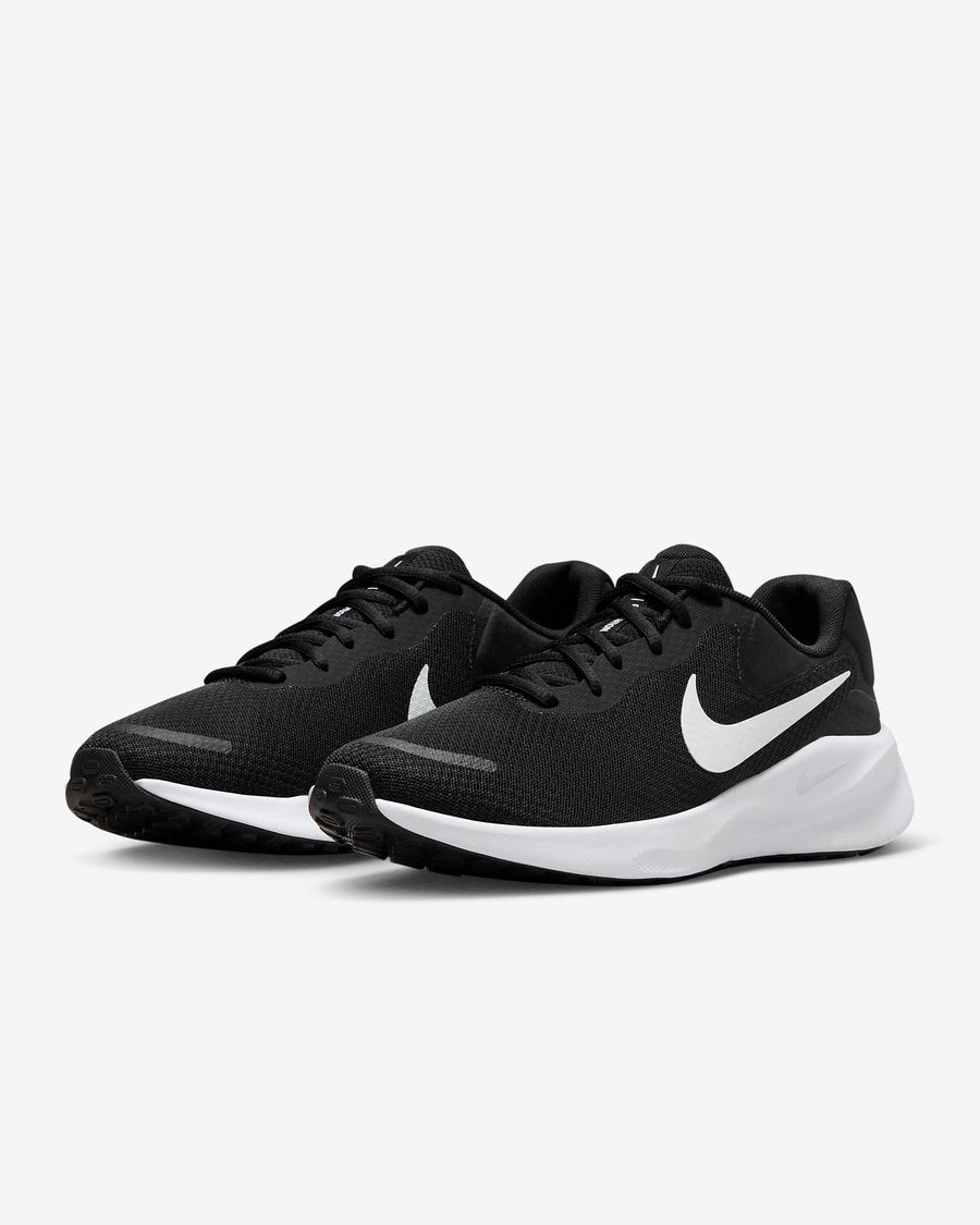 Giày Nike Revolution 7 Men Road Running Shoes #Black White - Kallos Vietnam