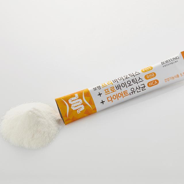 Gói BORYUNG Prebiotics Probiotics Diet Lactic Acid Bacteria #30 Sachets