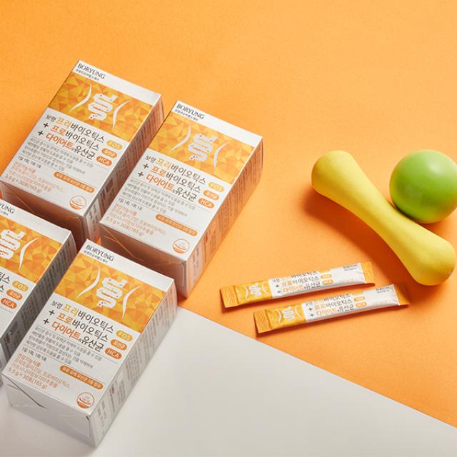 Gói BORYUNG Prebiotics Probiotics Diet Lactic Acid Bacteria #30 Sachets