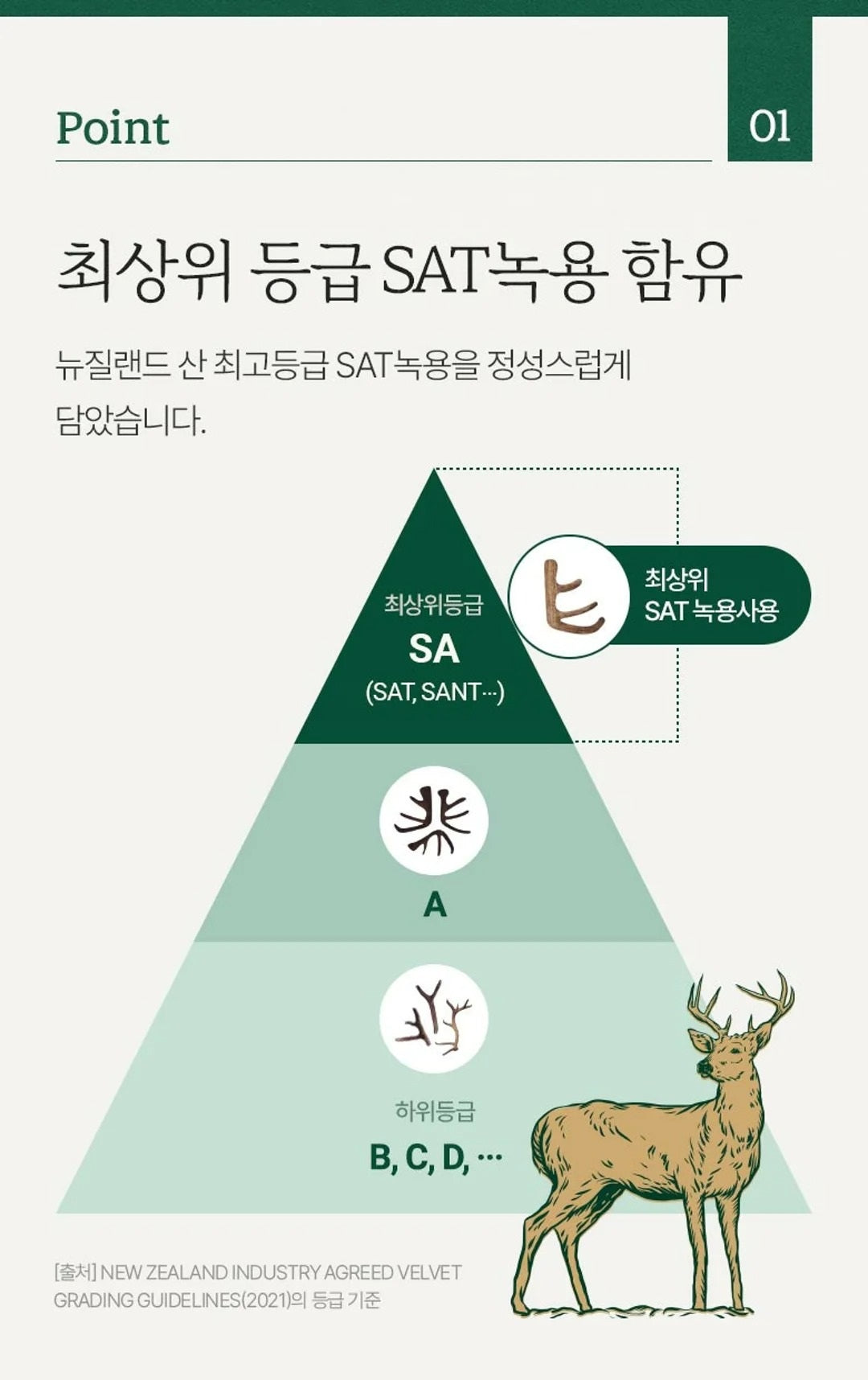 Hắc Sâm Nhung Hươu CJ Hanppuri Gujeonggupo Black Ginseng Jin Green Yong Stick