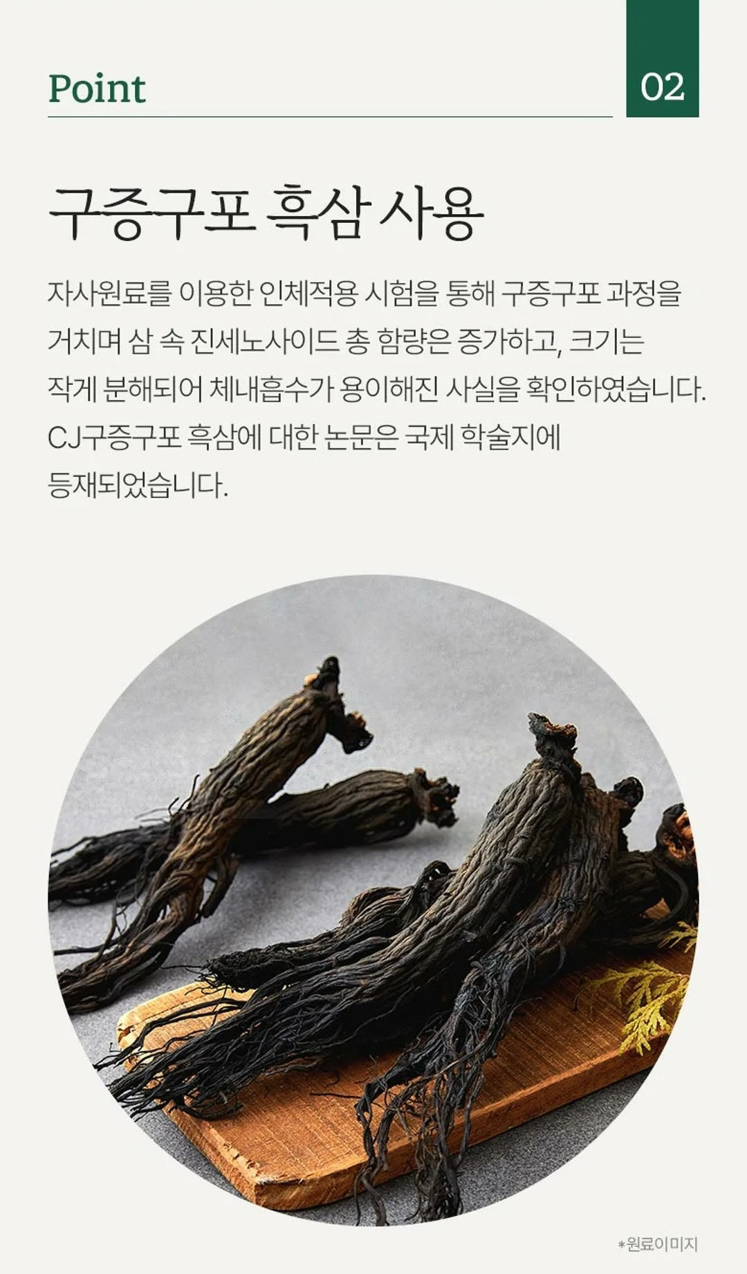 Hắc Sâm Nhung Hươu CJ Hanppuri Gujeonggupo Black Ginseng Jin Green Yong Stick