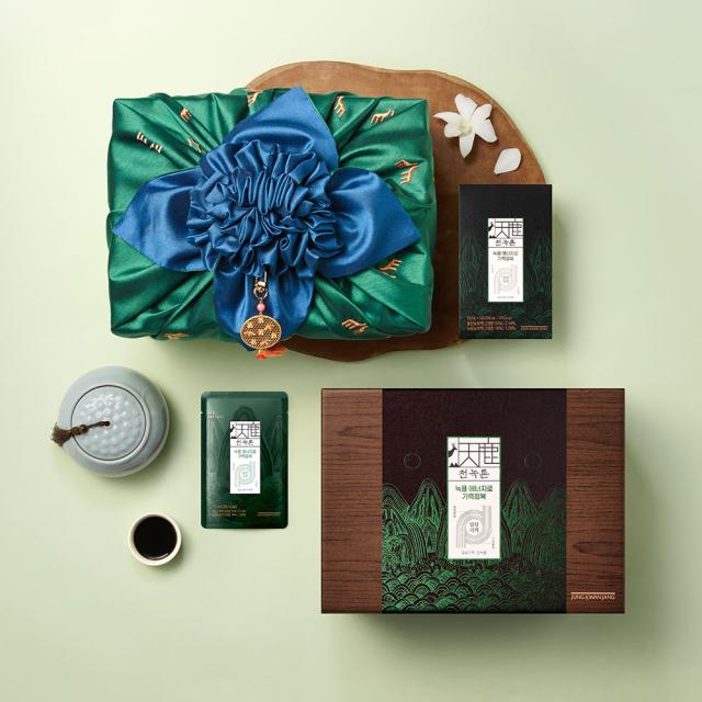 Hồng Sâm KGC Cheon Nok Tonic #60 Pouches (Bojagi Packaging)-Kallos