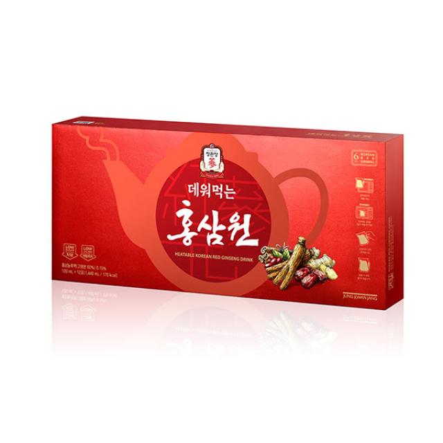 Hồng Sâm KGC Heatable Korean Red Ginseng Drink #12 Sachets-Kallos
