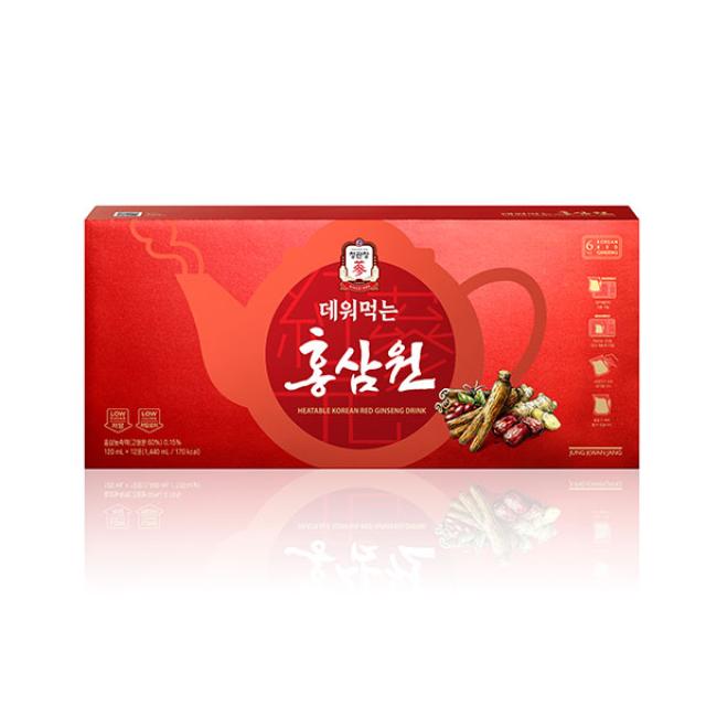 Hồng Sâm KGC Heatable Korean Red Ginseng Drink #12 Sachets-Kallos