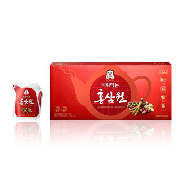 Hồng Sâm KGC Heatable Korean Red Ginseng Drink #12 Sachets-Kallos