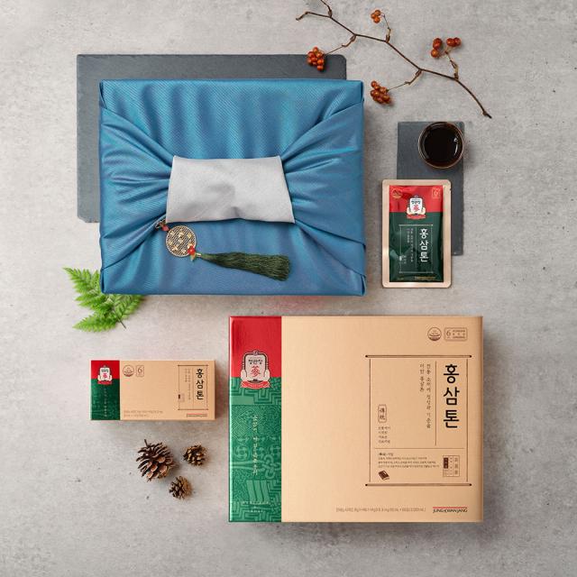 Hồng Sâm KGC Hongsam Won Mild #60 Sachets (Bojagi Packaging)-Kallos