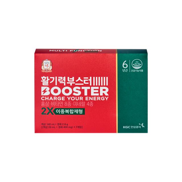 Hồng Sâm KGC Jung Kwan Jang BOOSTER - Charge Your Energy #7 Bottles-Kallos