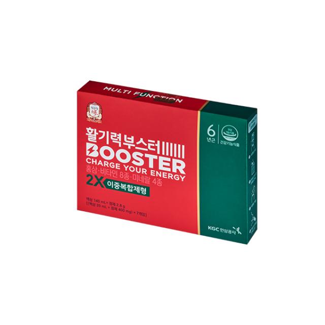 Hồng Sâm KGC Jung Kwan Jang BOOSTER - Charge Your Energy #7 Bottles-Kallos