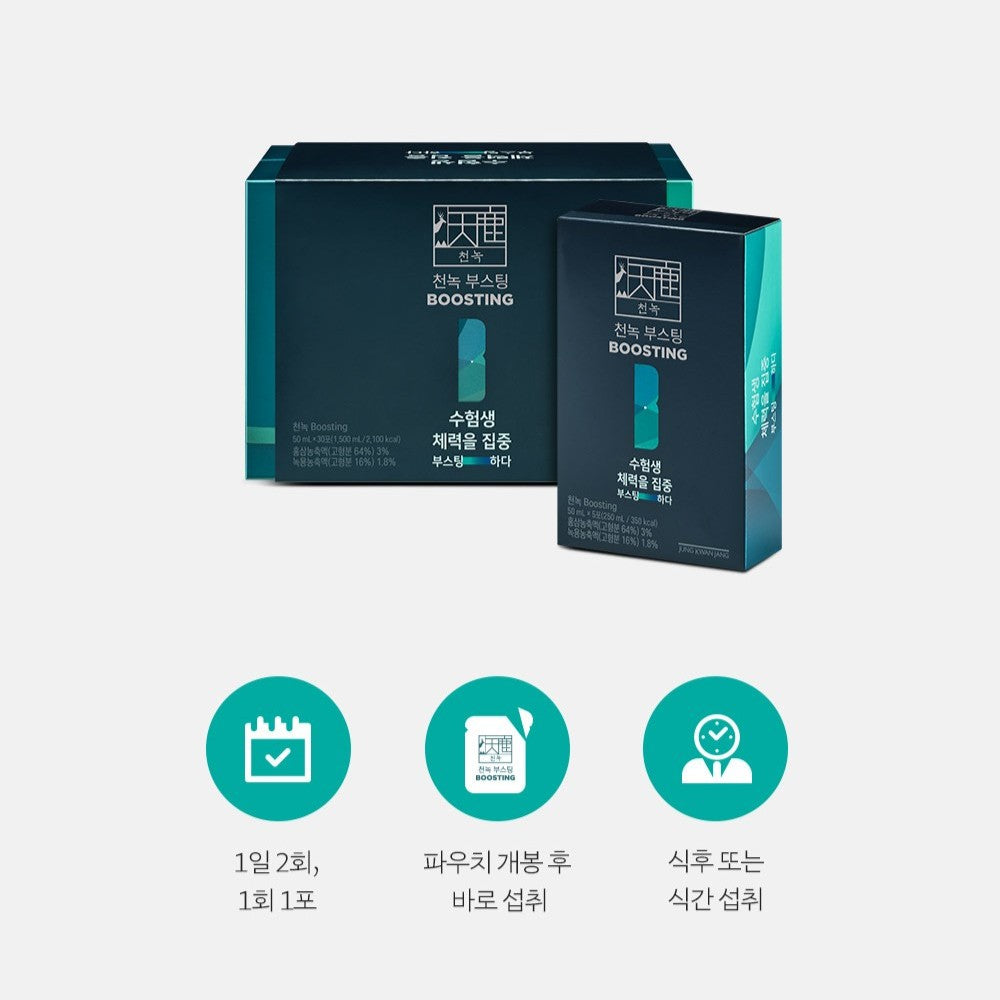 Hồng Sâm KGC Jung Kwan Jang Cheon Nok Boosting #15 Days-Kallos