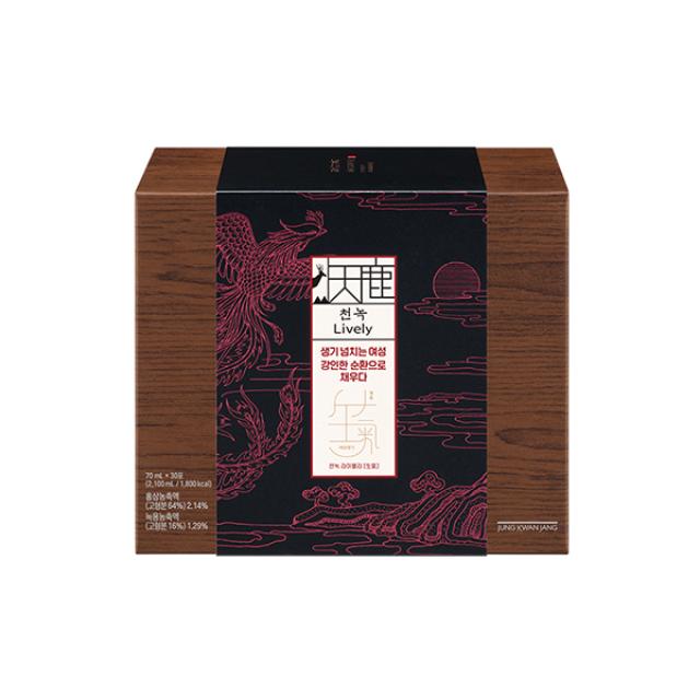 Hồng Sâm KGC Jung Kwan Jang Cheon Nok Lively #30 Pouches-Kallos