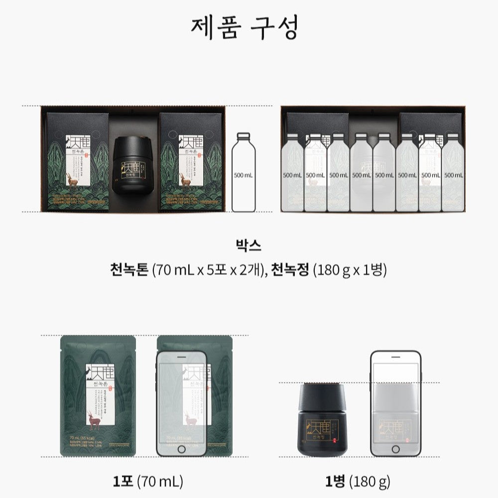 Hồng Sâm KGC Jung Kwan Jang Cheon Nok Principle / Standard Set-Kallos
