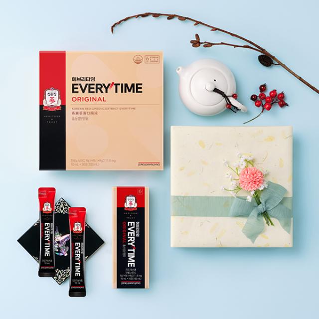 Hồng Sâm KGC Jung Kwan Jang EVERYTIME Original #30 Days (Hanji Packaging) - Kallos Vietnam