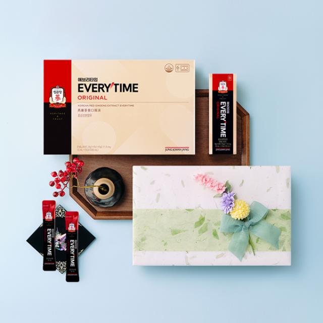 Hồng Sâm KGC Jung Kwan Jang EVERYTIME Original #50 Days (Hanji Packaging)-Kallos
