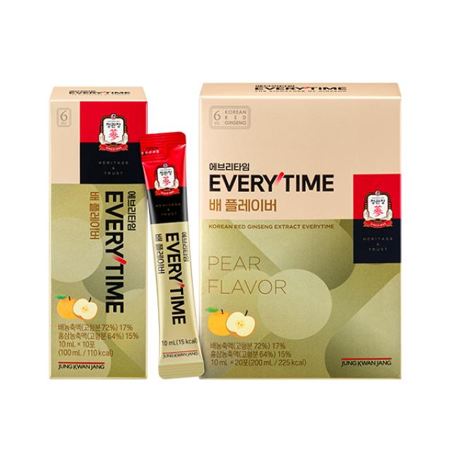 Hồng Sâm KGC Jung Kwan Jang EVERYTIME Pear Flavor #20 Days-Kallos