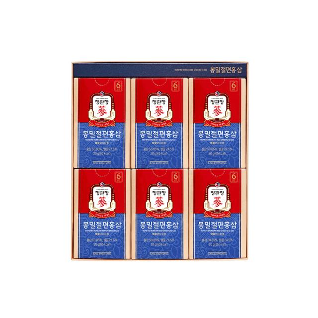 Hồng Sâm KGC Jung Kwan Jang Honeyed Korean Red Ginseng Slices #12 Packs-Kallos