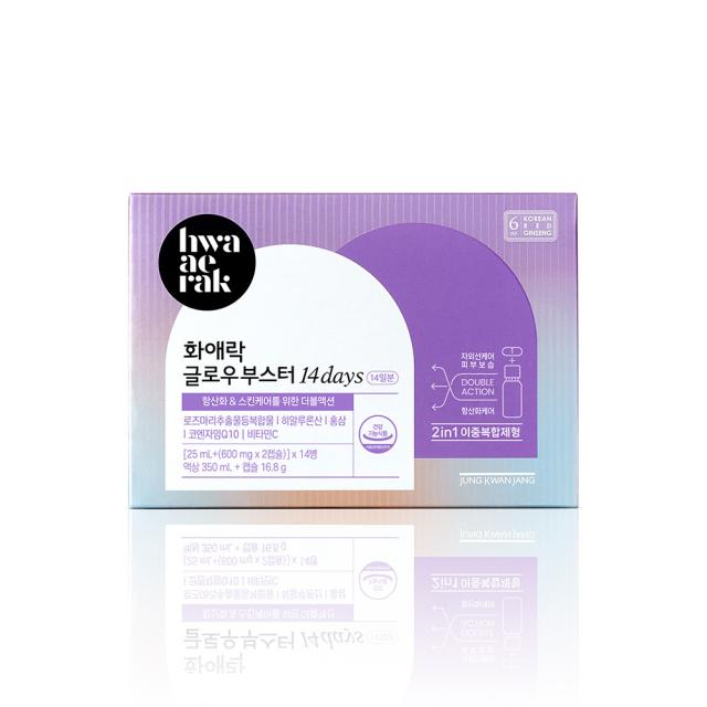 Hồng Sâm KGC Jung Kwan Jang Hwa Ae Rak Glow Booster #14 Days-Kallos