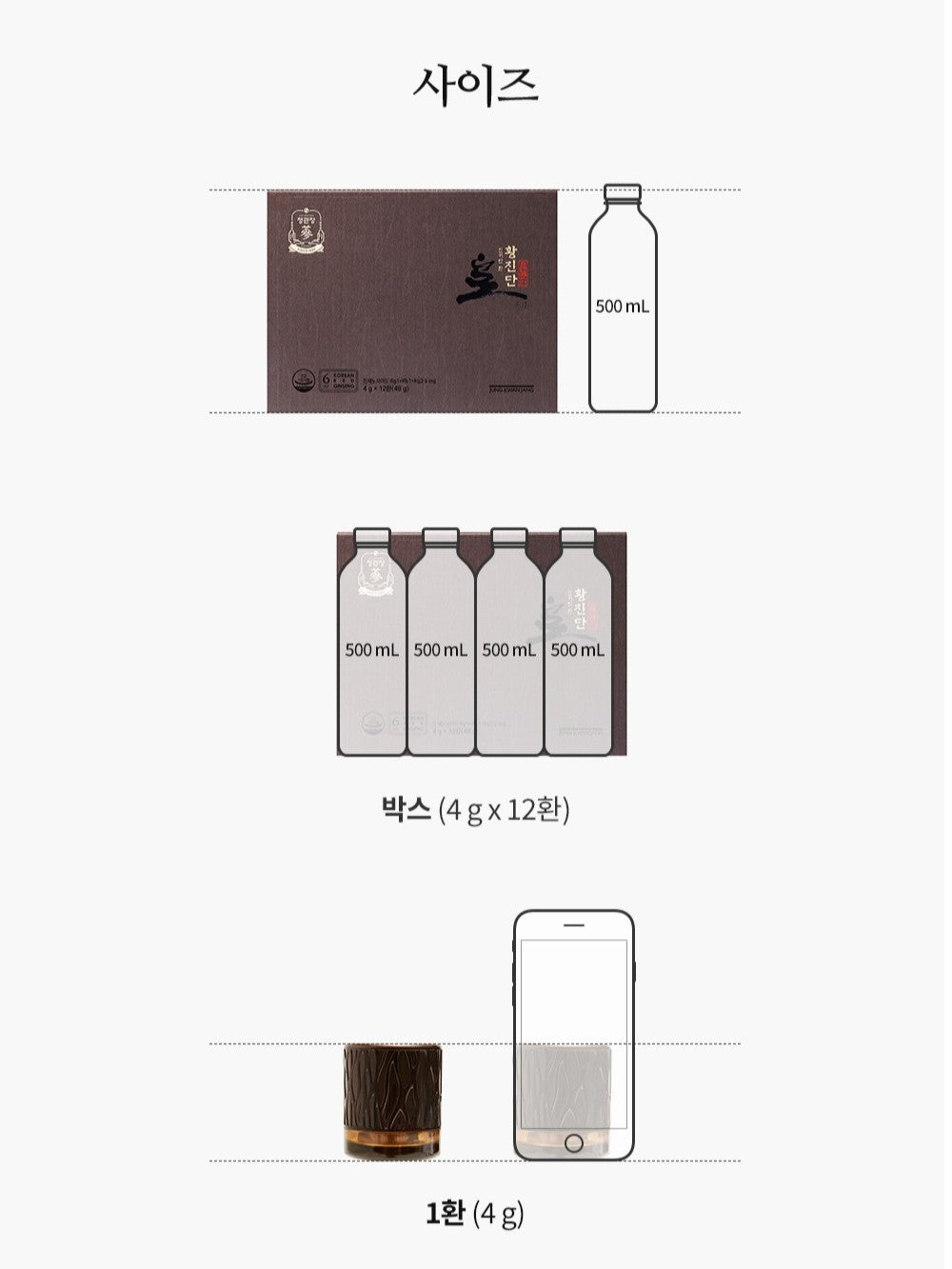 Hồng Sâm KGC Jung Kwan Jang Hwang-Jin Dan #12 Days (Bojagi Packaging)-Kallos
