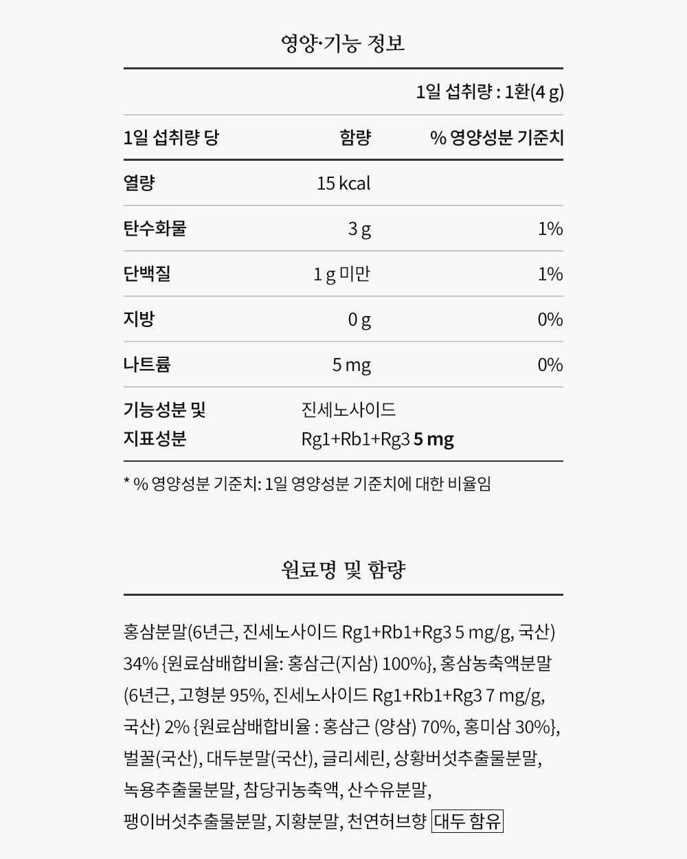 Hồng Sâm KGC Jung Kwan Jang Hwang-Jin Dan #12 Days (Bojagi Packaging)-Kallos