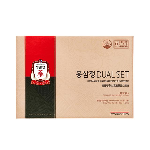 Hồng Sâm KGC Jung Kwan Jang Korean Red Ginseng Extract & EVERYTIME (Dual Set)-Kallos