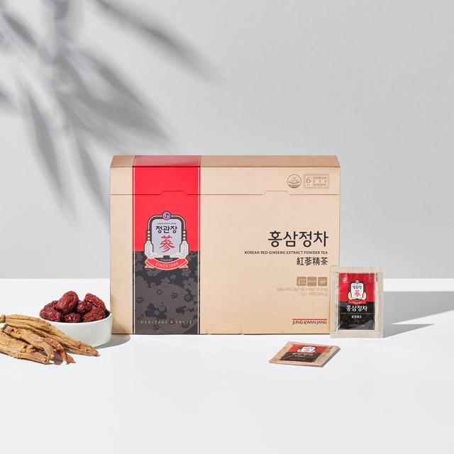 Hồng Sâm KGC Jung Kwan Jang Korean Red Ginseng Extract Powder Tea #100 Packs - Kallos Vietnam