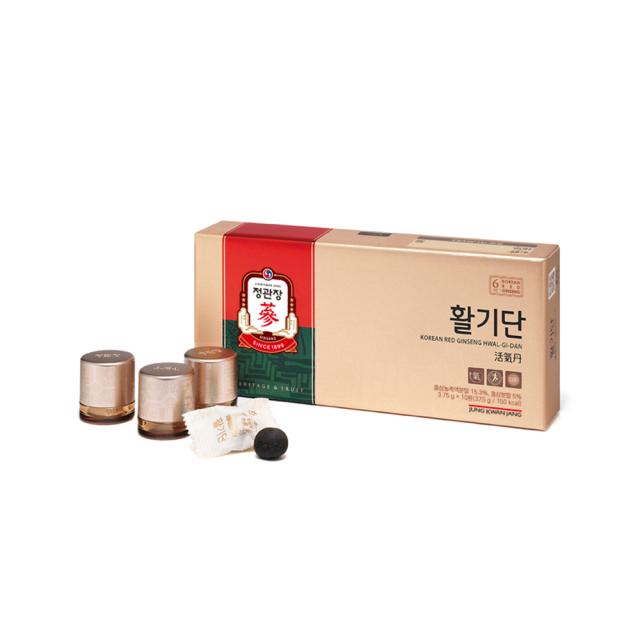 Hồng Sâm KGC Jung Kwan Jang Korean Red Ginseng Hwal-Gi-Dan #10 Days - Kallos Vietnam