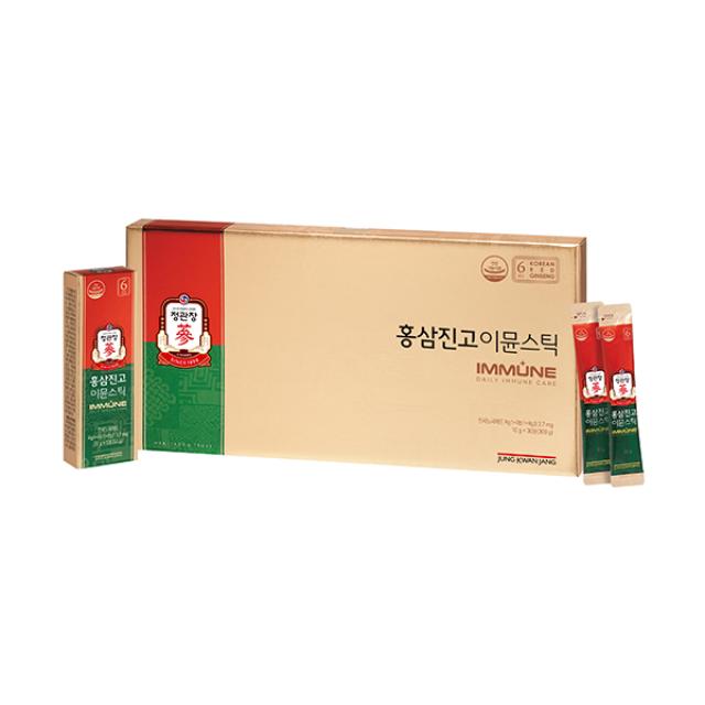 Hồng Sâm KGC Jung Kwan Jang Korean Red Ginseng Immune Stick #30 Packs-Kallos