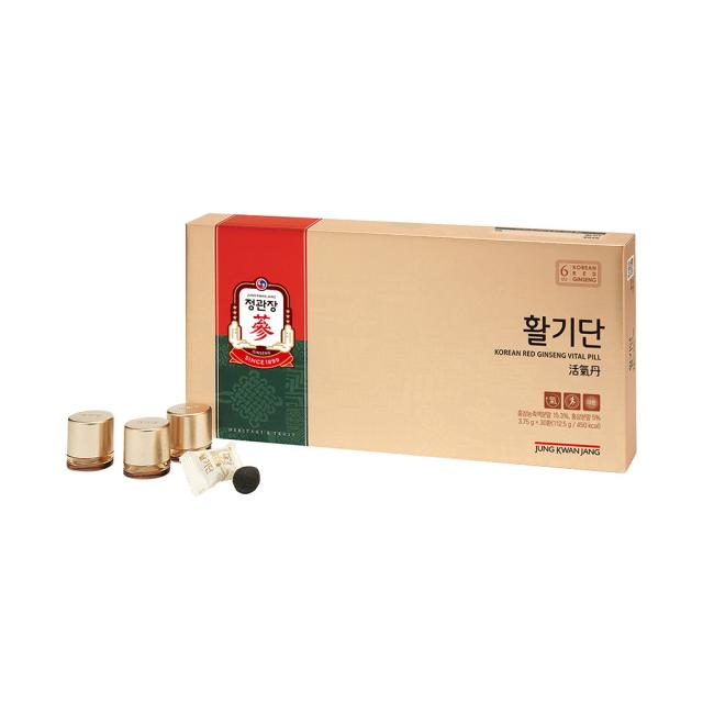 Hồng Sâm KGC Jung Kwan Jang Korean Red Ginseng Vital Pill #30 Days - Kallos Vietnam