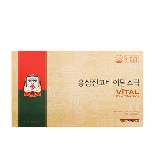 Hồng Sâm KGC Jung Kwan Jang Korean Red Ginseng Vital Stick #30 Packs-Kallos