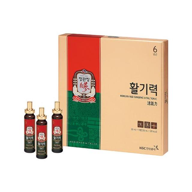 Hồng Sâm KGC Jung Kwan Jang Korean Red Ginseng Vital Tonic #16 Bottles - Kallos Vietnam