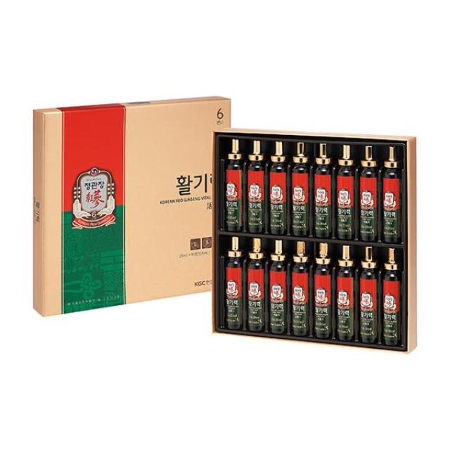 Hồng Sâm KGC Jung Kwan Jang Korean Red Ginseng Vital Tonic #16 Bottles - Kallos Vietnam