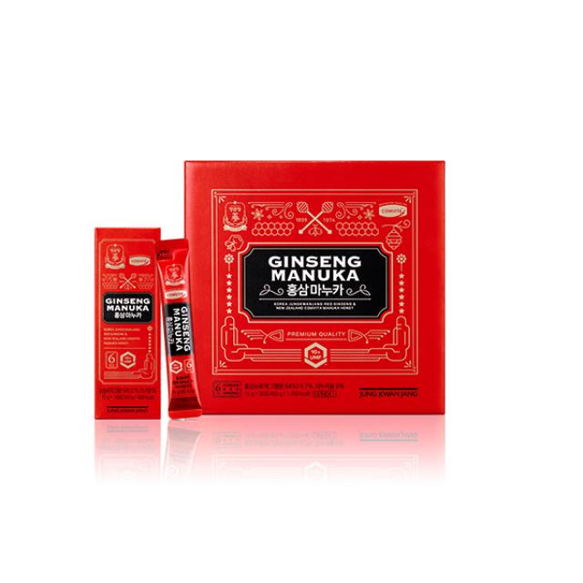 Hồng Sâm KGC Jung Kwan Jang Red Ginseng Manuka #30 Packets-Kallos