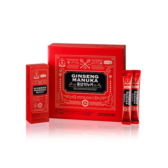 Hồng Sâm KGC Jung Kwan Jang Red Ginseng Manuka #30 Packets-Kallos