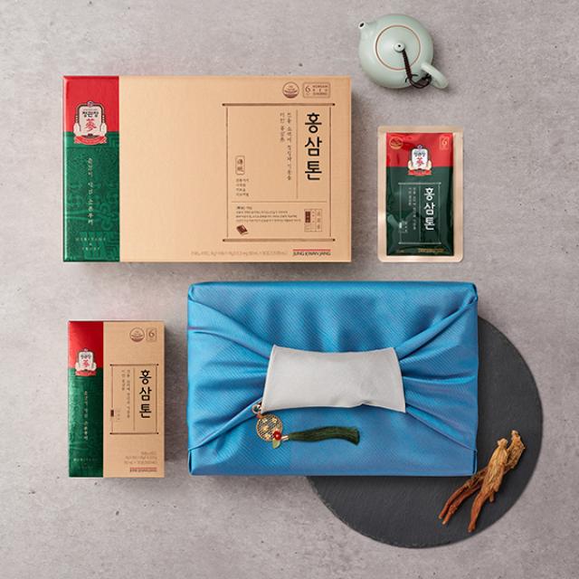Hồng Sâm KGC Jung Kwan Jang Tonic Mild #30 Packs (Furoshiki Wrapping)-Kallos