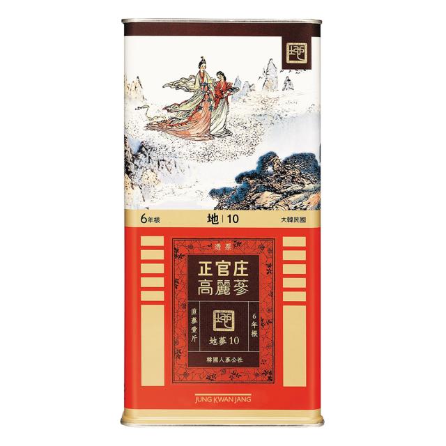 Hồng Sâm KGC Korean Red Ginseng Roots Earth Grade 10ji #600 Gram-Kallos