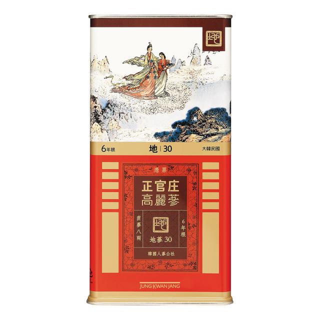 Hồng Sâm KGC Korean Red Ginseng Roots Earth Grade 30ji #300 Gram