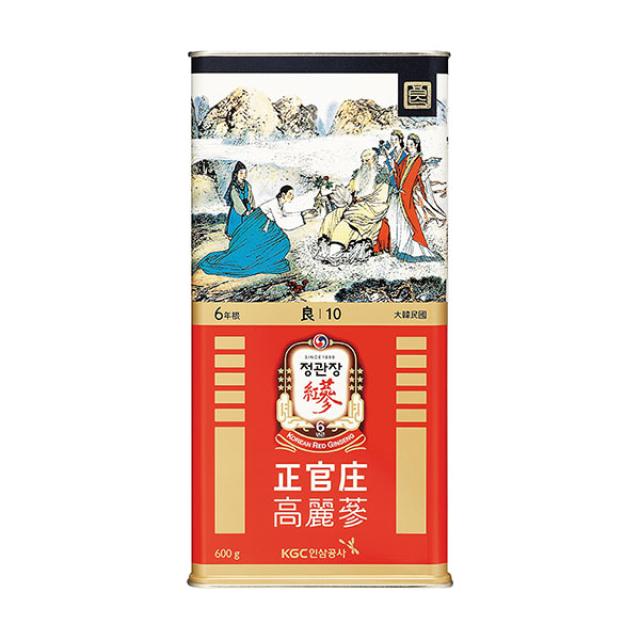 Hồng Sâm KGC Korean Red Ginseng Roots Good Grade 10ji #600 Gram-Kallos