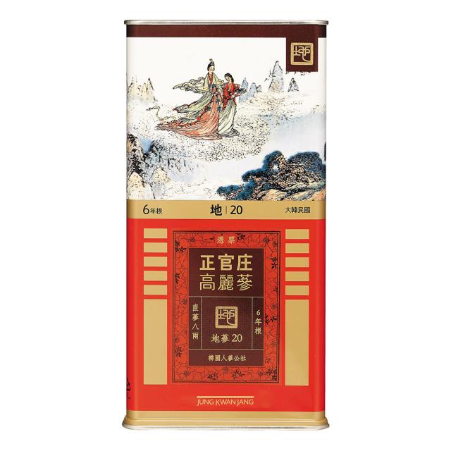 Hồng Sâm KGC Korean Red Ginseng Roots Earth Grade 20ji #300 Gram-Kallos